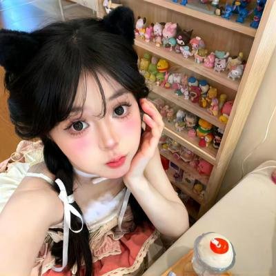 照片的她